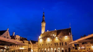 Estonia zrezygnuje z darmowego transportu publicznego. Na zdj. stolica kraju - Tallinn