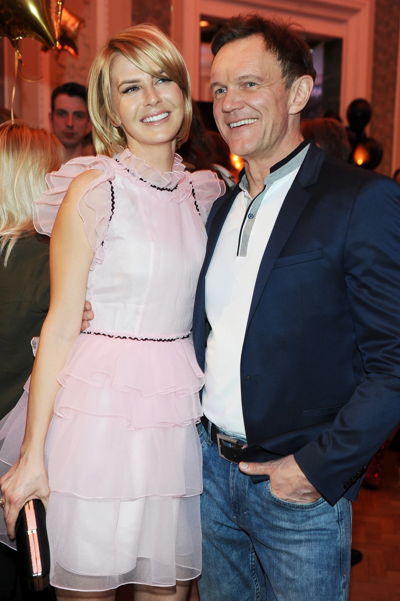 Cezary Pazura z żoną Edytą Cezary Pazura z żoną Edytą