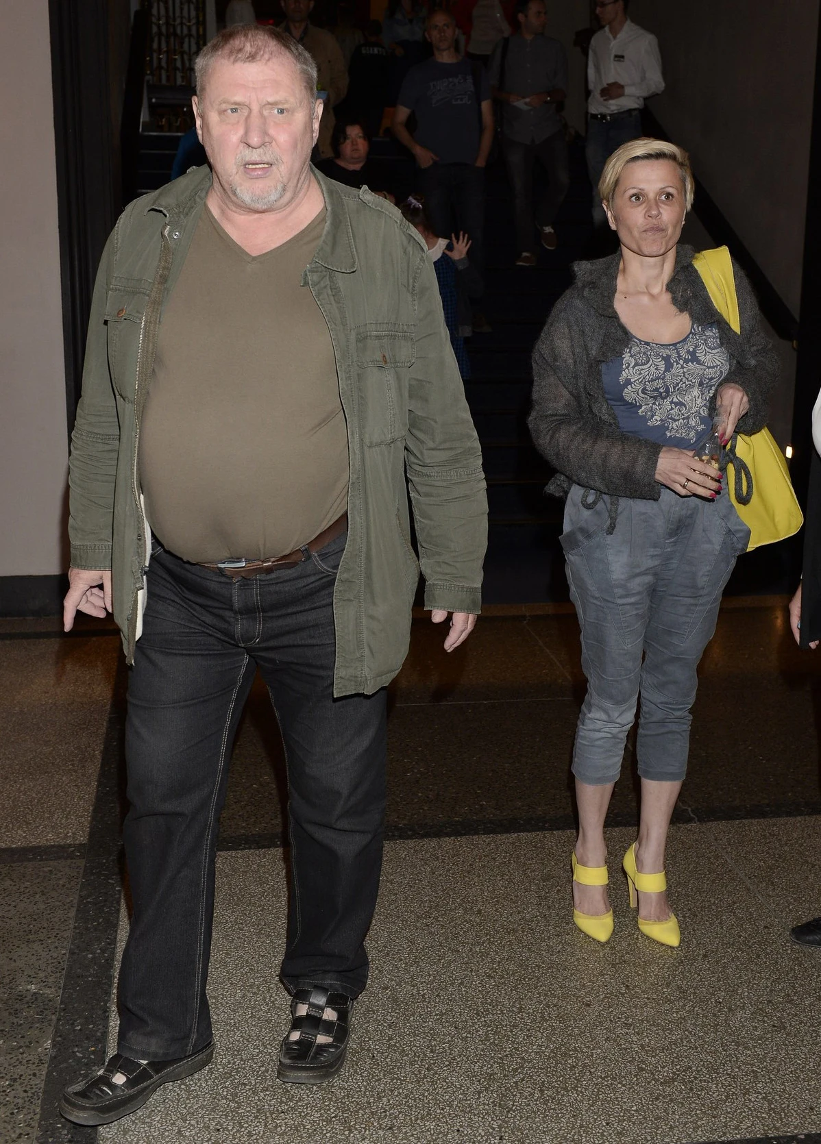 Andrzej Grabowski z byłą żoną Andrzej Grabowski z byłą żoną