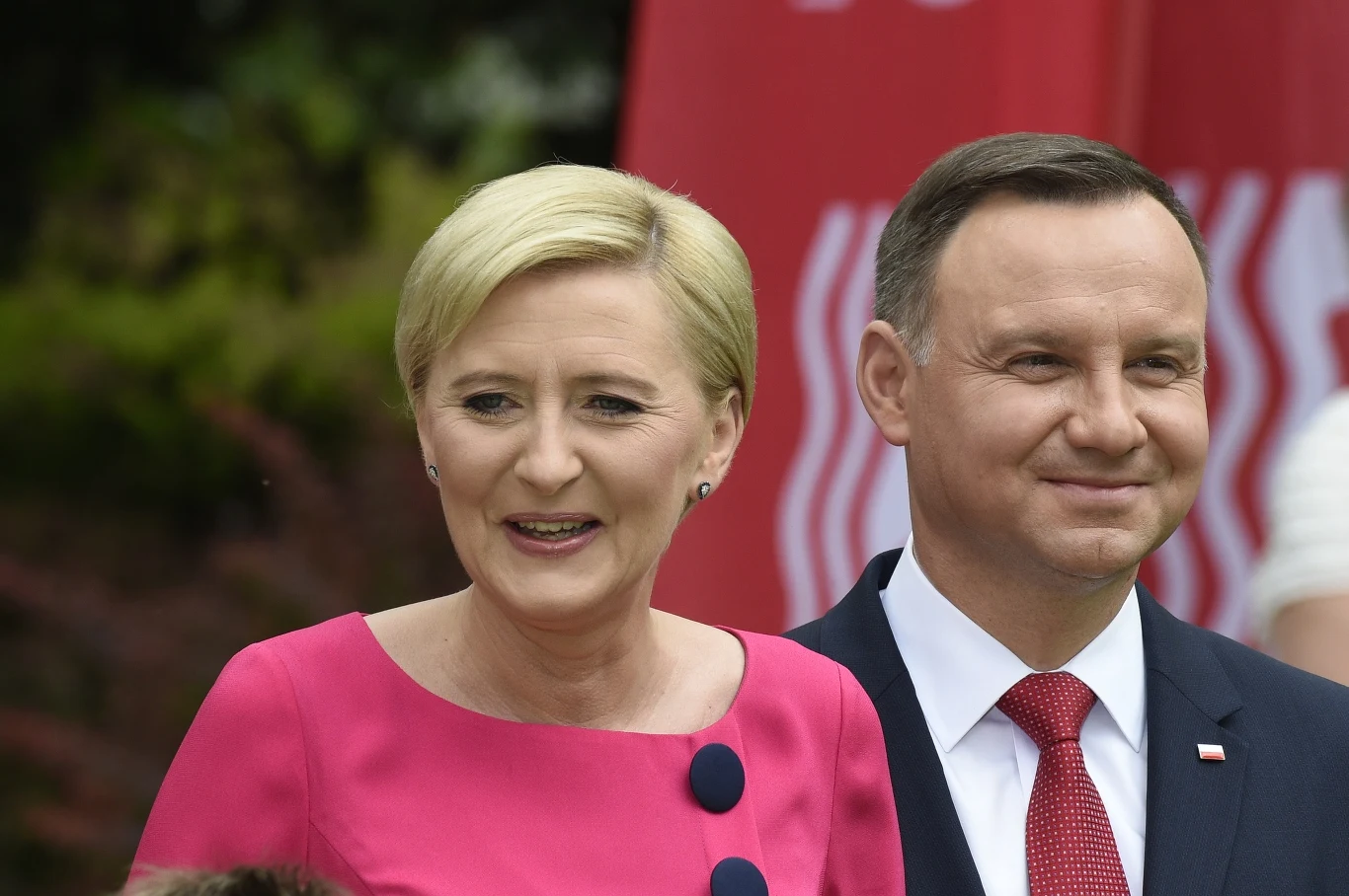 Andrzej i Agata Dudowie Andrzej i Agata Dudowie