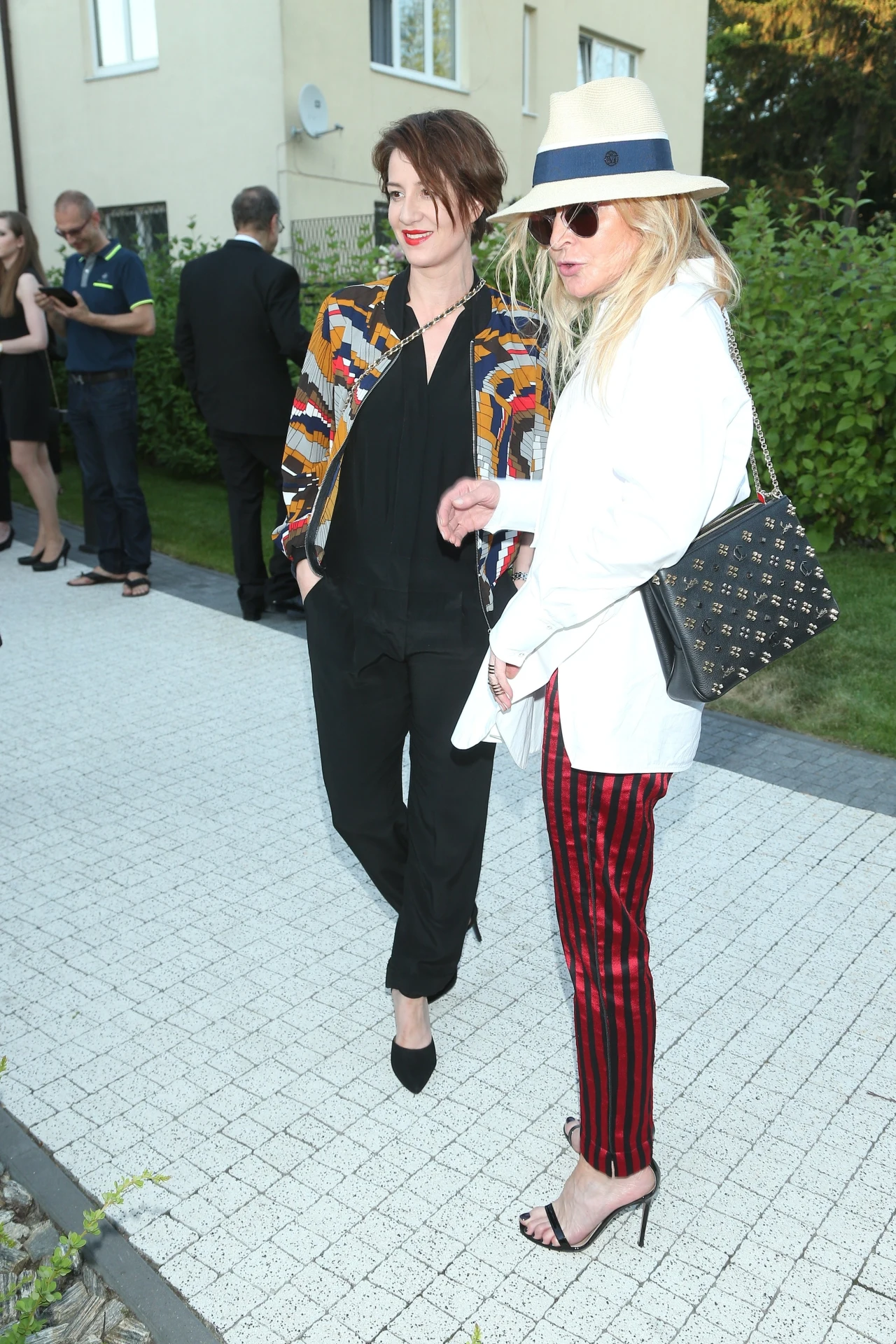 Maja Ostaszewska i Monika Olejnik na otwarciu kliniki Gojdzia Maja Ostaszewska i Monika Olejnik na otwarciu kliniki Gojdzia