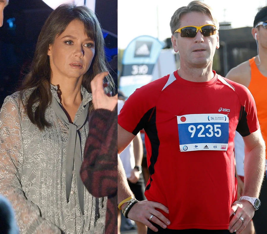 Kinga Rusin i Tomasz Lis