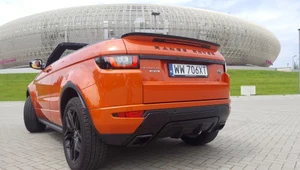 Range Rover Evoque Convertible. Fajna, efektowna zabawka na kołach