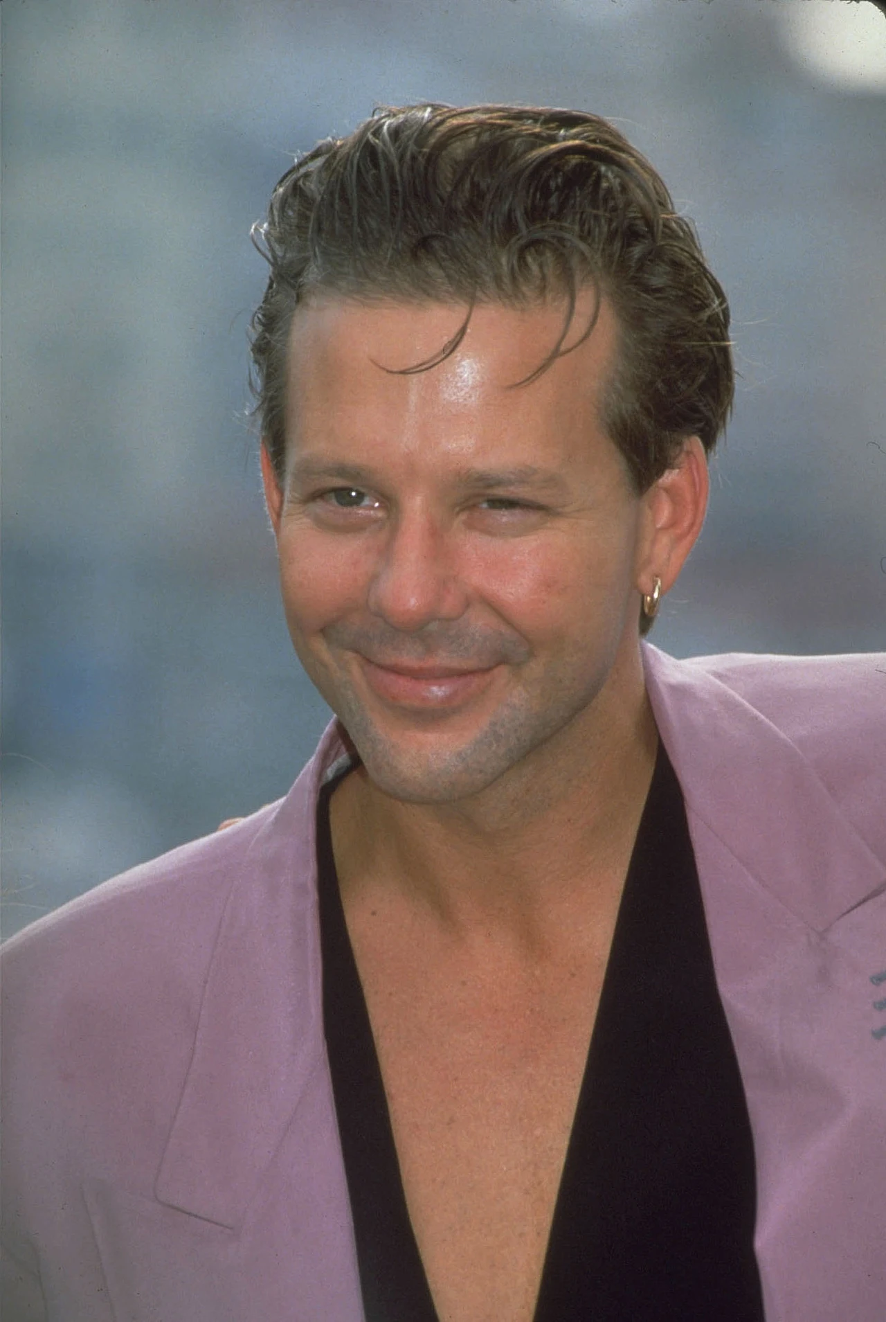 Mickey Rourke w 1986 roku, w głośnym filmie "Dziewięć i pół tygodnia".