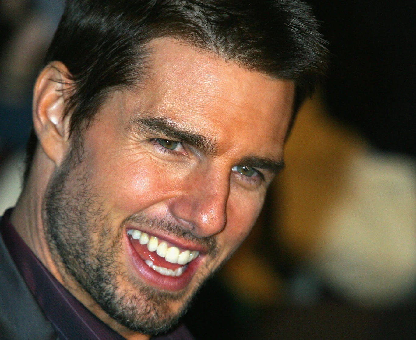 Tom Cruise w 2003 roku na premierze filmu "Ostatni samuraj".