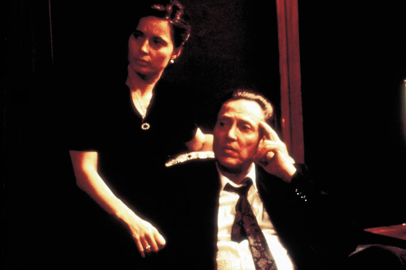 W "Pogrzebie" (1986) Abla Ferrary znów była ostoją włoskiej, tym razem mafijnej rodziny.
