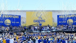 Golden State Warriors świętują tytuł