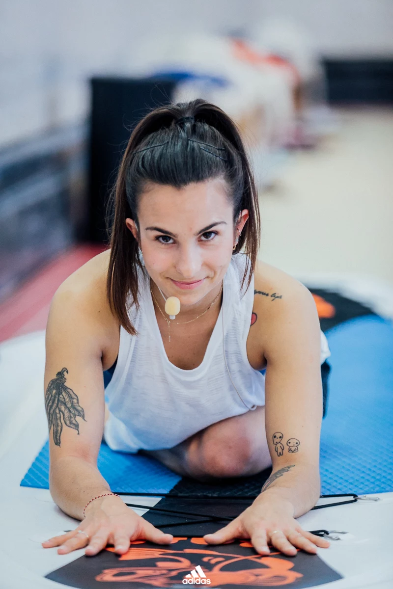 Zajęcia float fit poprowadziła Zuzanna Kijanowska, była mistrzyni Polski w akrobatyce sportowej. Zajęcia float fit poprowadziła Zuzanna Kijanowska, była mistrzyni Polski w akrobatyce sportowej.