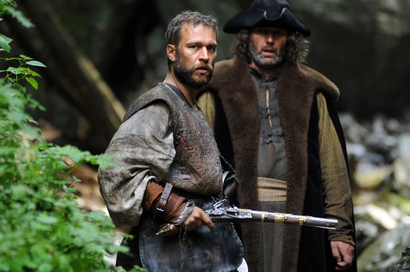 W filmie "Janosik. Prawdziwa historia" (2009) Agnieszki Holland Żebrowski wcielił się w Huncagę, rywala tytułowego bohatera.