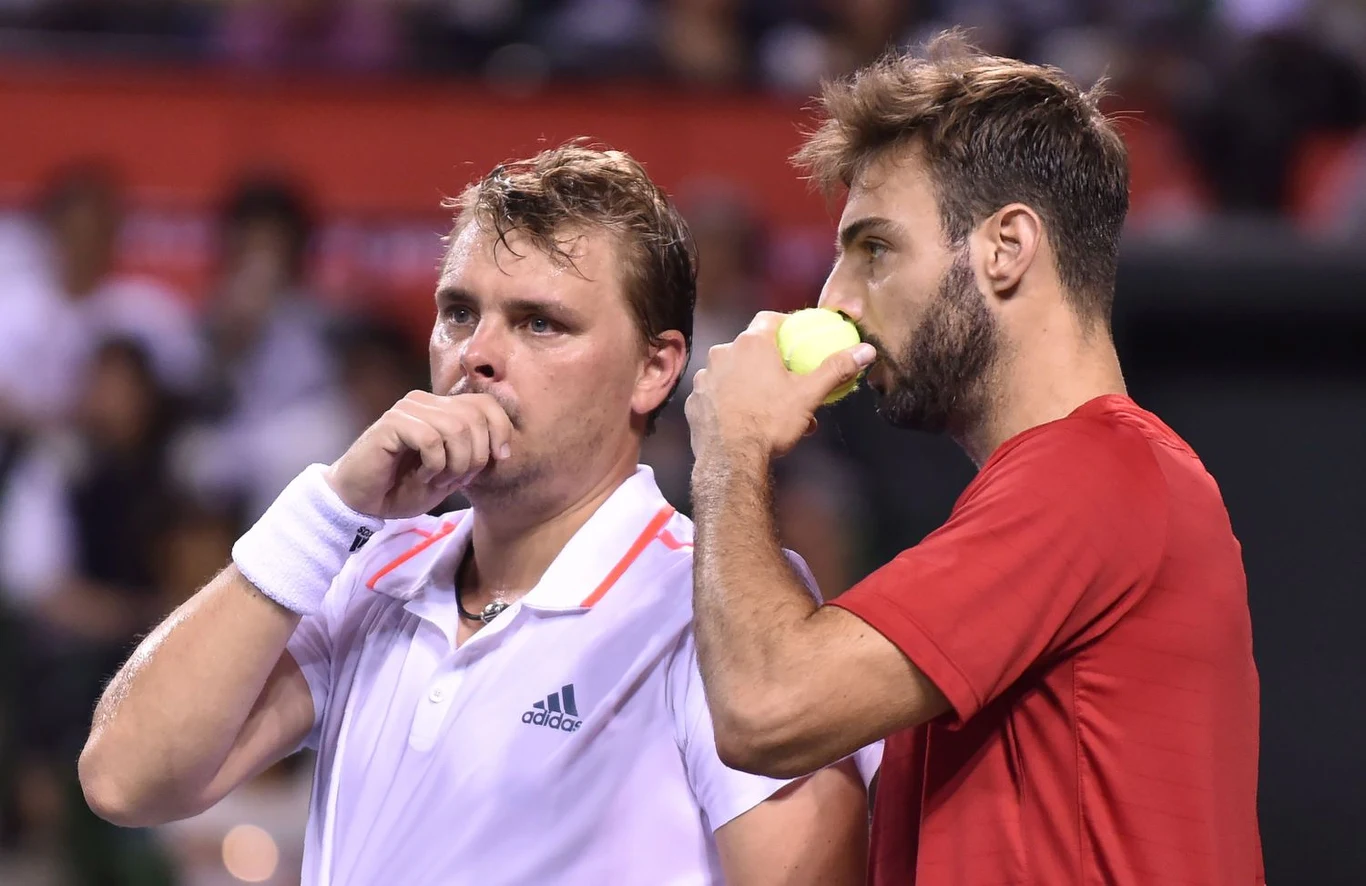 Marcin Matkowski (z lewej) Marcin Matkowski (z lewej)