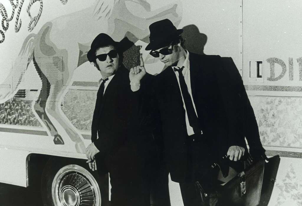 John Belushi z Danem Aykroydem stworzyli niezapomnianych "Blues Brothers" John Belushi z Danem Aykroydem stworzyli niezapomnianych "Blues Brothers"