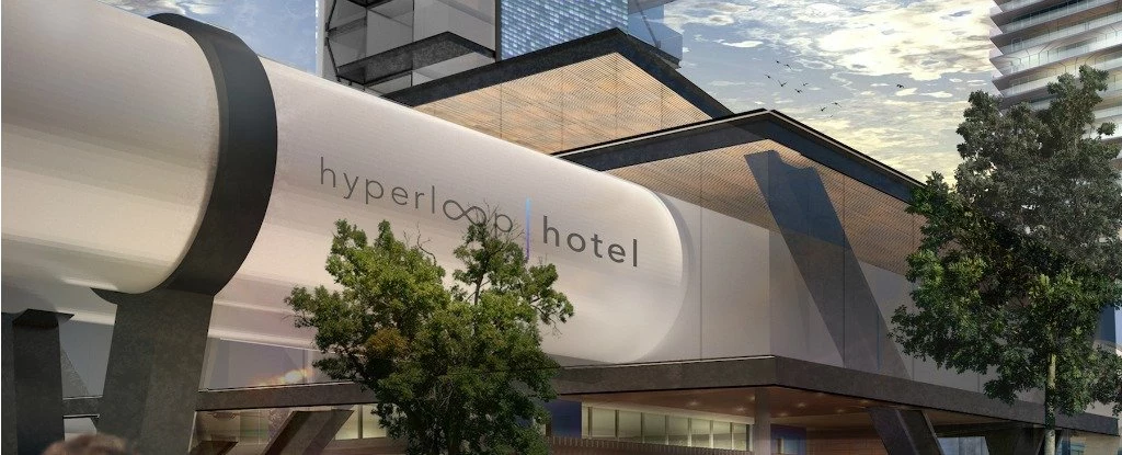 Hyperloop Hotel - oto przyszłość transportu?