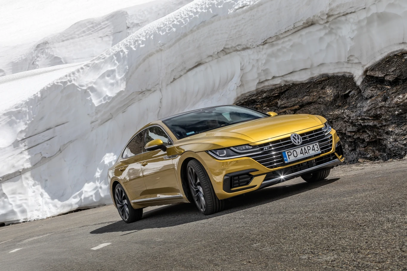 Volkswagen Arteon w Alpach