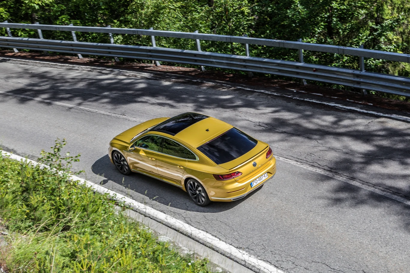 Volkswagen Arteon w Alpach