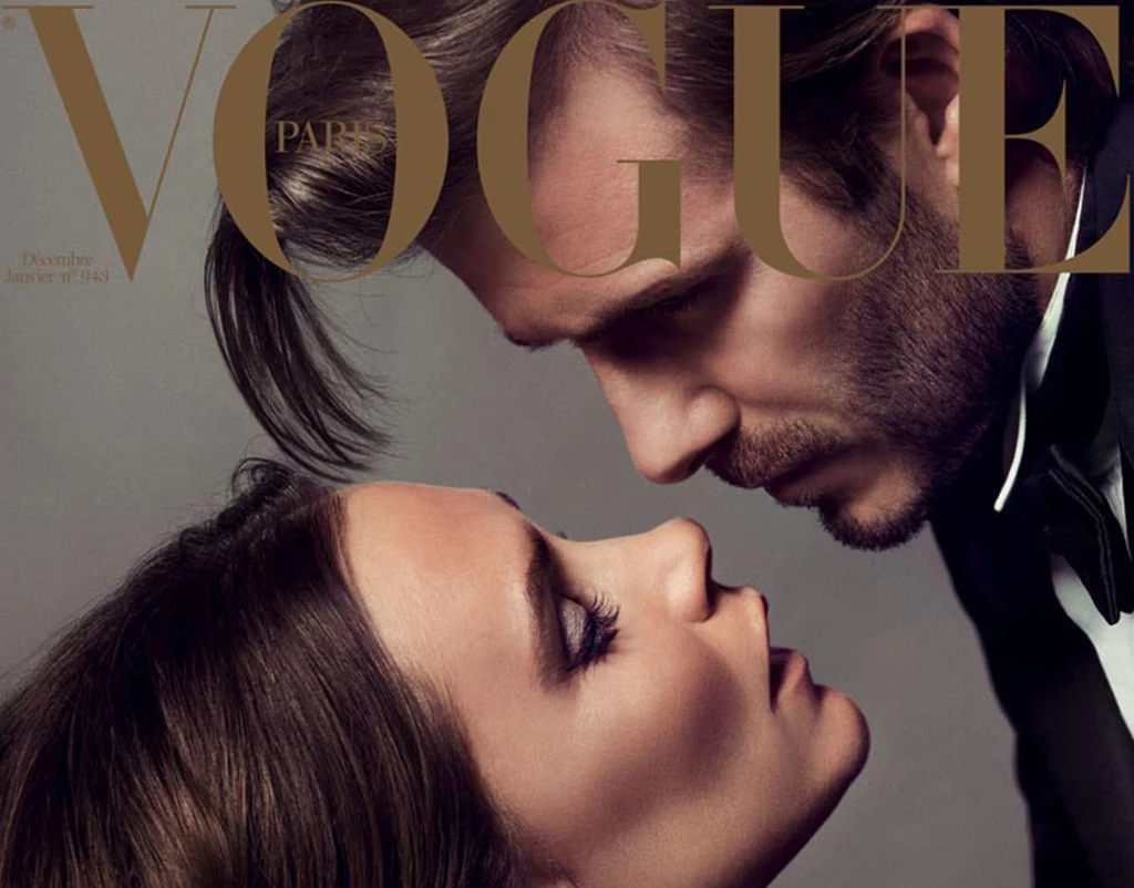 Victoria i David Beckham na okładce francuskiego "Vogue'a" 