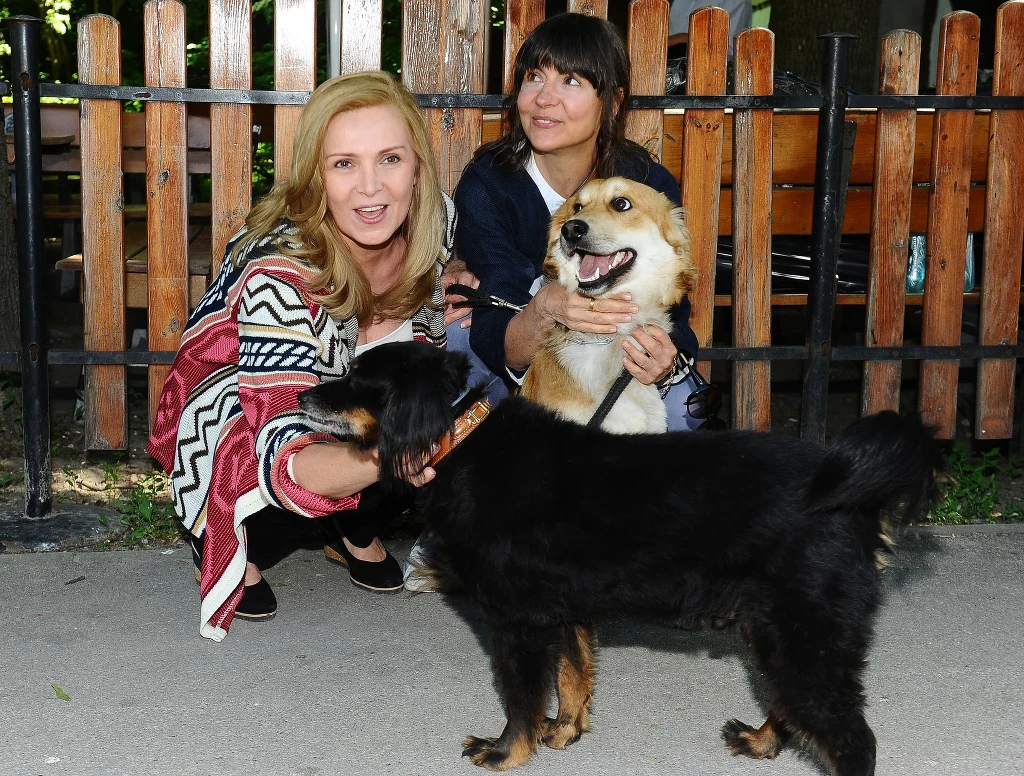 Sylwia Wysocka i Agnieszka Suchora na pokazie Kundelek Roku Sylwia Wysocka i Agnieszka Suchora na pokazie Kundelek Roku