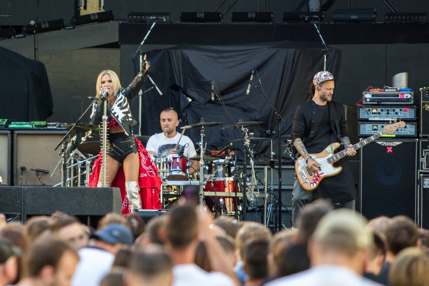 Występ przed Guns N' Roses był spełnieniem marzeń Dody Występ przed Guns N' Roses był spełnieniem marzeń Dody
