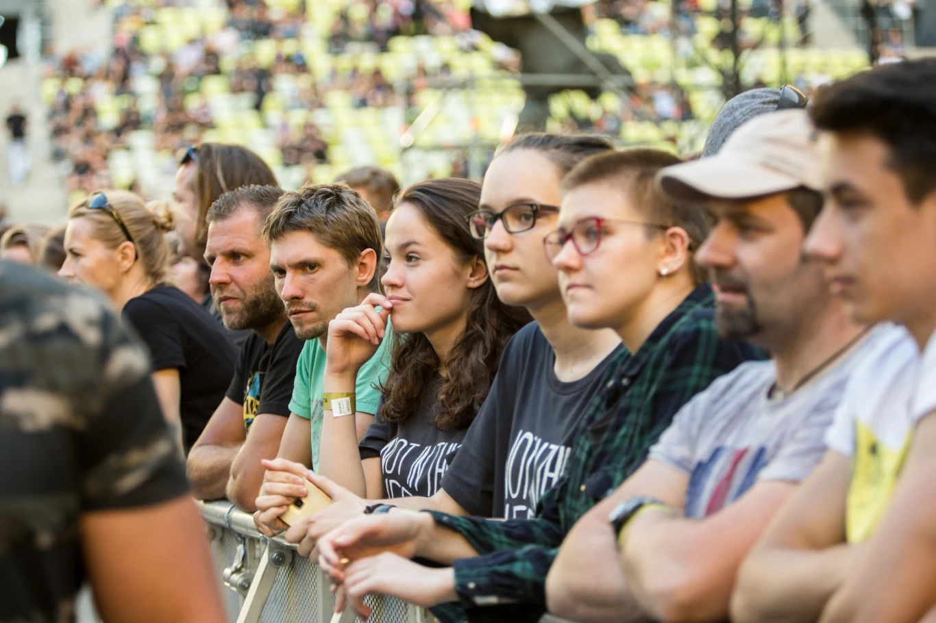 Fani na koncercie Guns N' Roses Fani na koncercie Guns N' Roses