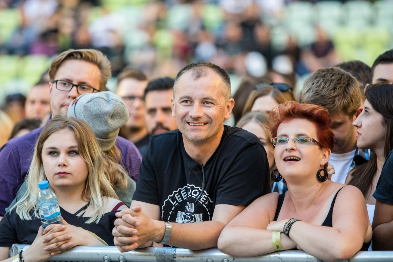 Fani na koncercie Guns N' Roses Fani na koncercie Guns N' Roses