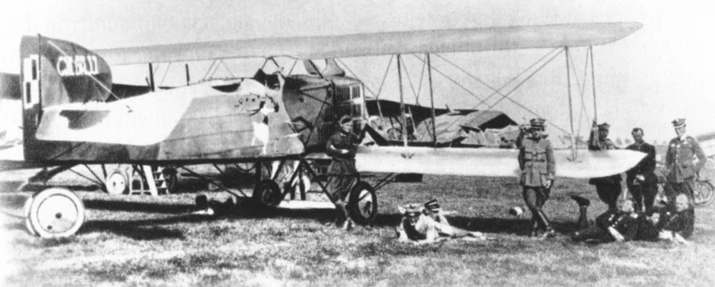 Breguet 14A2 z 39. Eskadry Breguetów (16. eskadry wywiadowczej) w Kijowie, 1920