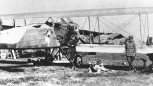 Breguet 14A2 z 39. Eskadry Breguetów (16. eskadry wywiadowczej) w Kijowie, 1920