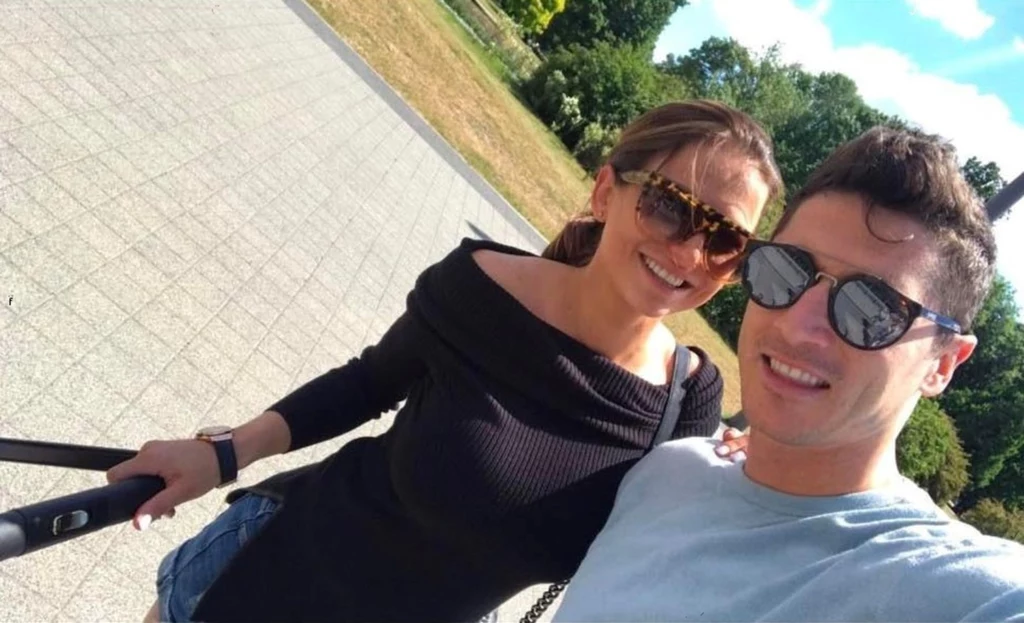 Anna i Robert Lewandowscy