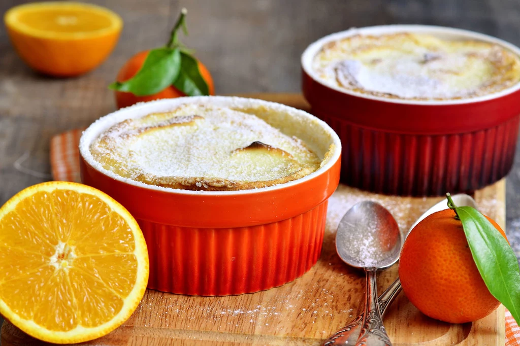 Pudding z sokiem pomarańczowym Pudding z sokiem pomarańczowym