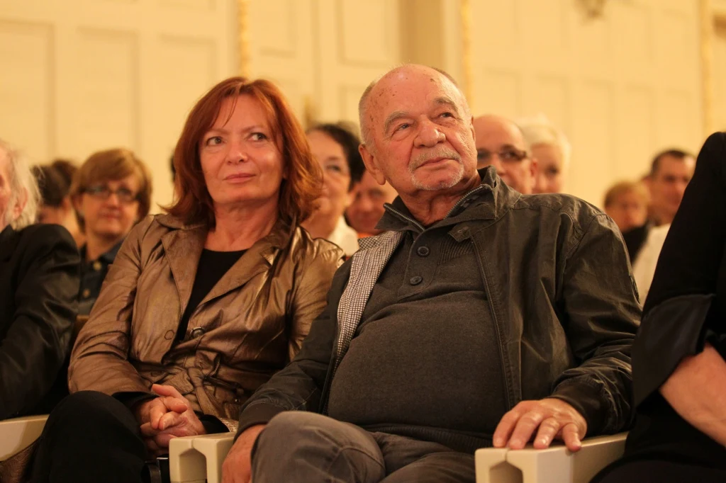 Ryszard Kotys z żoną Ryszard Kotys z żoną