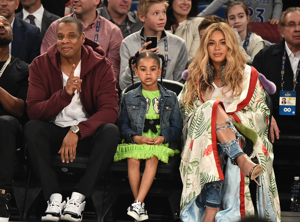 Jay Z, Blue Ivy i Beyonce