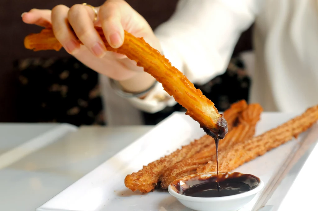 Tradycyjne hiszpańskie churros