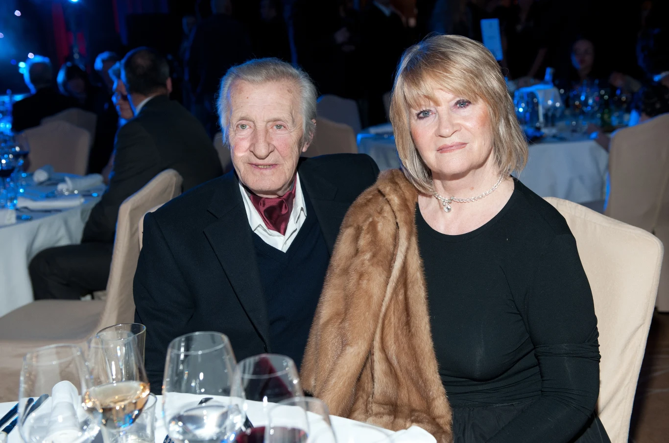 Monika Dzienisiewicz-Olbrychska i Andrzej Kopiczyński