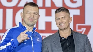 Tomasz Adamek i Mateusz Borek  