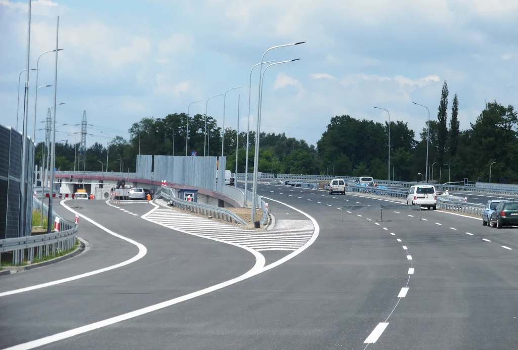 Już w czwartek kierowcy pojadą nowym odcinkiem obwodnicy Krakowa / Fot: GDDKiA