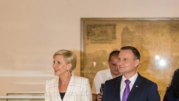 Agata Duda i Andrzej Duda