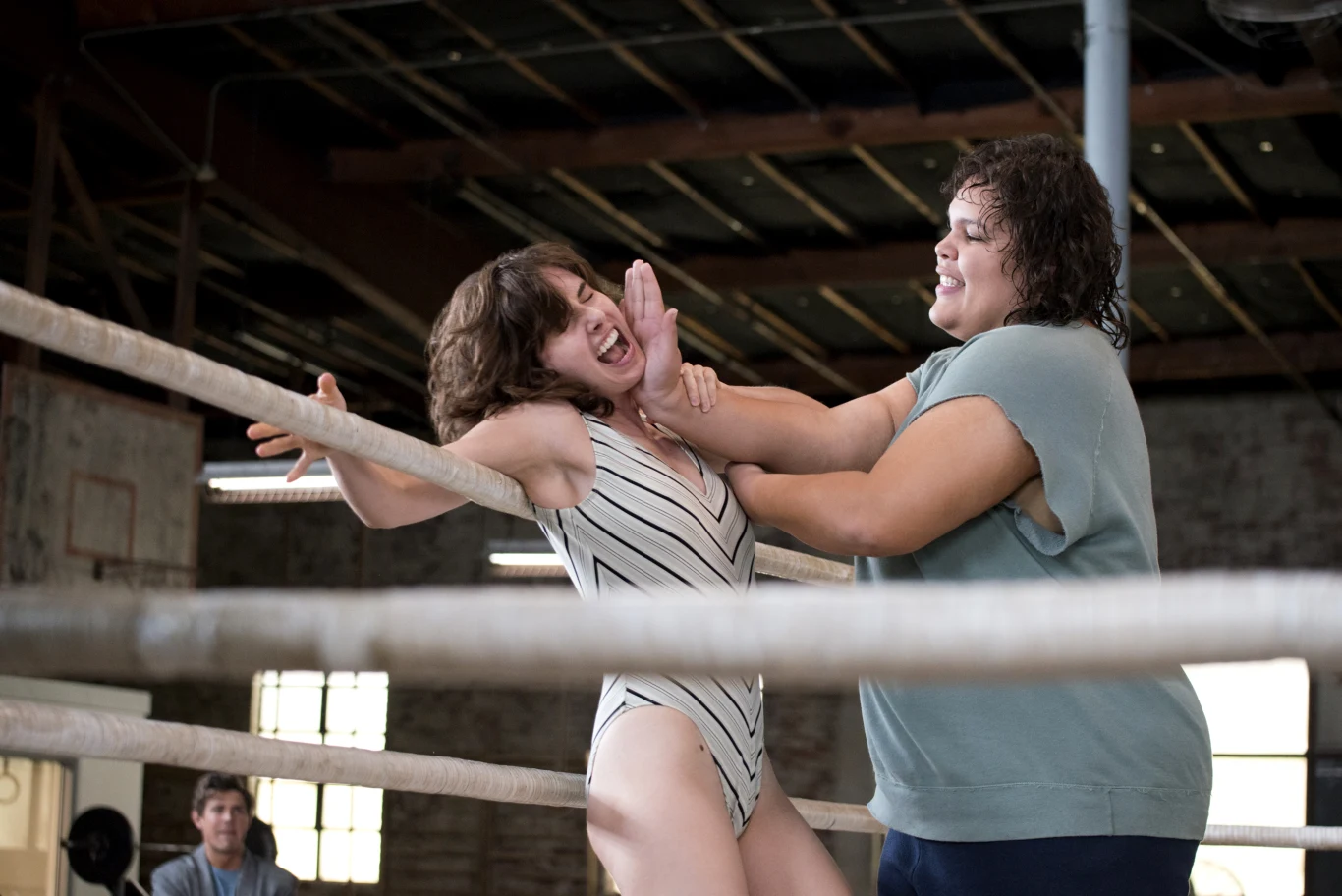"Glow": Alison Brie, Britney Young