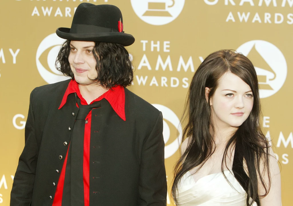 Jack White i Meg White na rozdaniu nagród Grammy