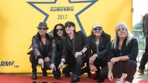 Scorpions odsłonili swoją gwiazdę w Alei Gwiazd w Krakowie