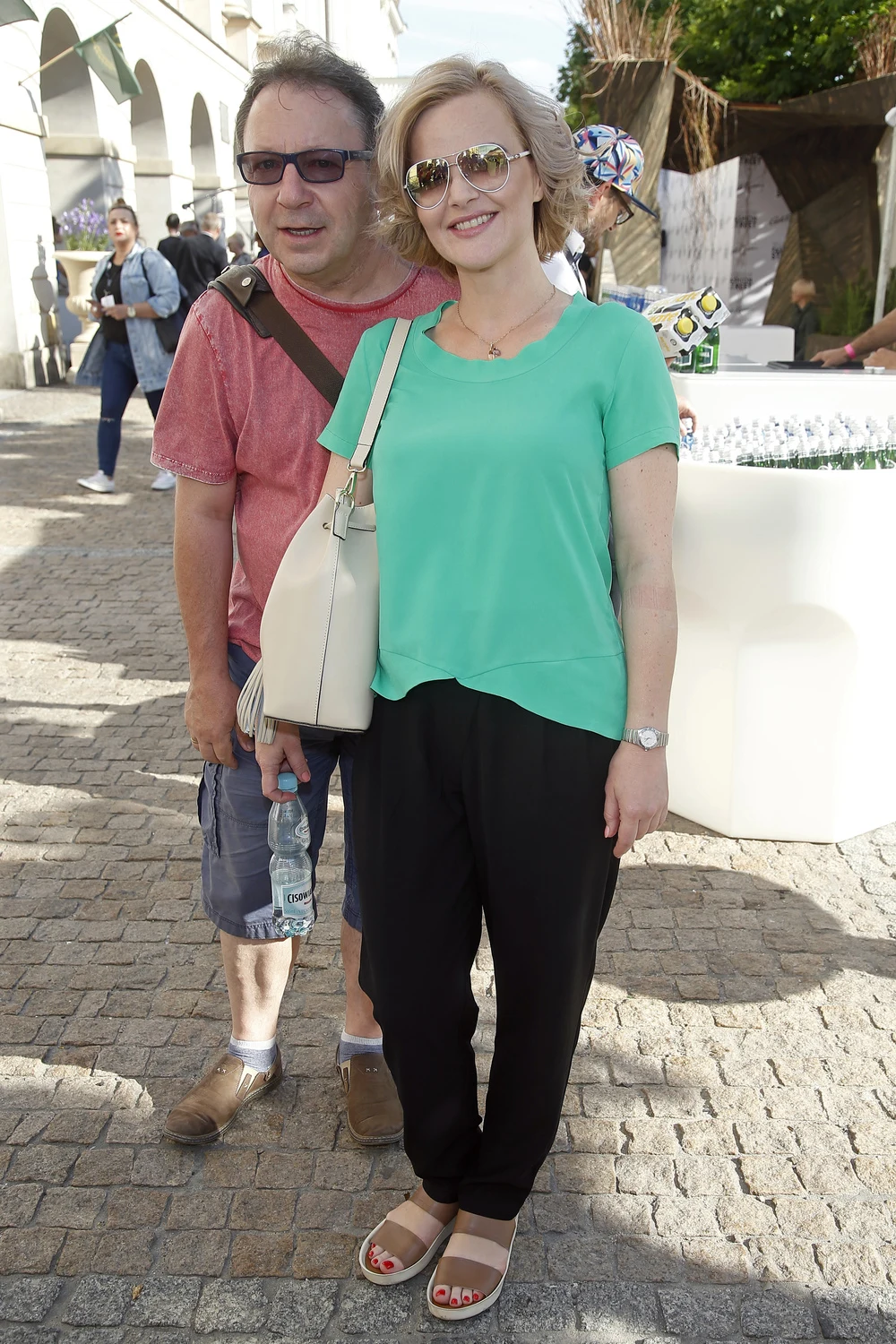 Zbyszek i Monika Zamachowscy na Warsaw Fashion Street Zbyszek i Monika Zamachowscy na Warsaw Fashion Street