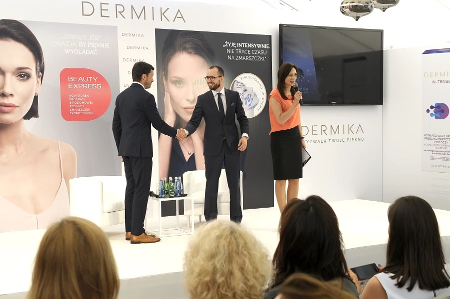 Konferencja prasowa marki Dermika. Konferencja prasowa marki Dermika.