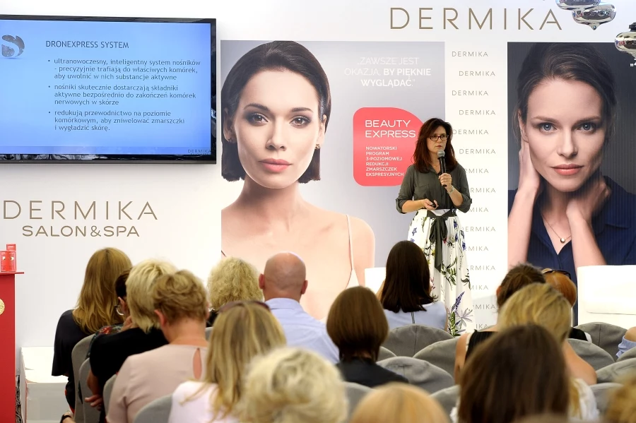 Konferencja prasowa marki Dermika. Konferencja prasowa marki Dermika.