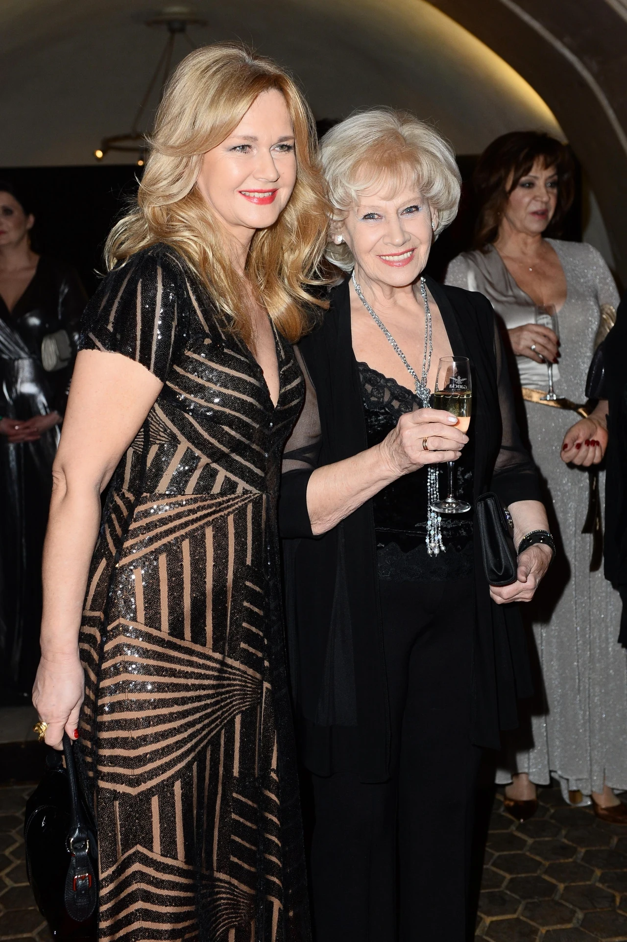 Krystyna Loska z córką Grażyną Torbicką