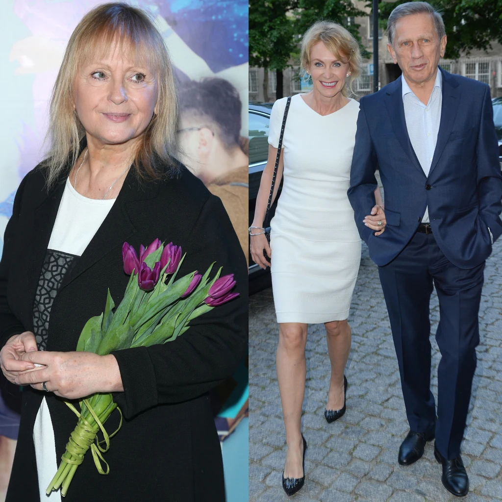 Dorota Pomykała, Jan Englert z obecną żoną