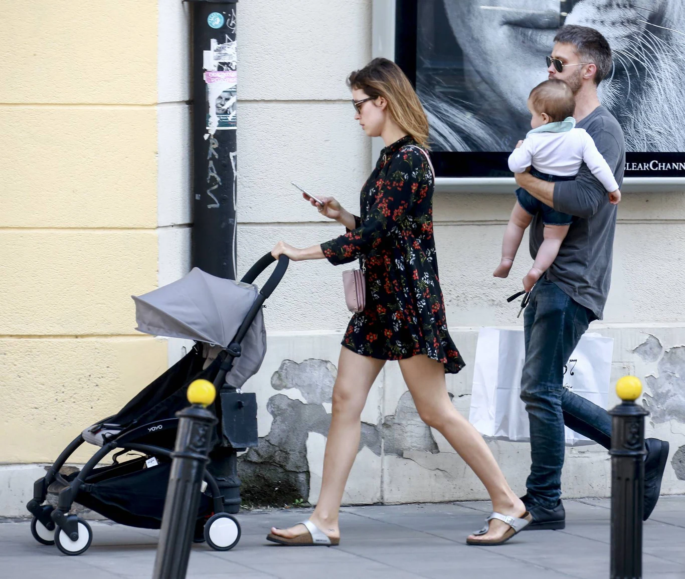 Maciej Zakościelny z rodziną