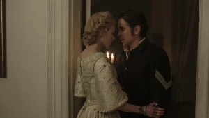 Nicole Kidman i Colin Farrell w scenie z filmu "Na pokuszenie"