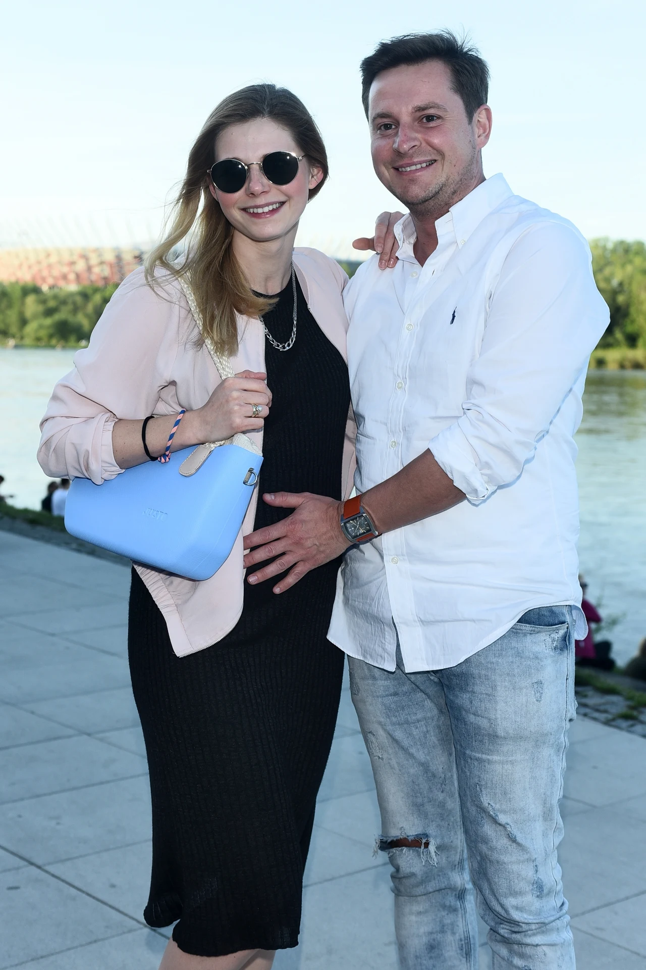 Izabela Zwierzyńska z mężem Izabela Zwierzyńska z mężem