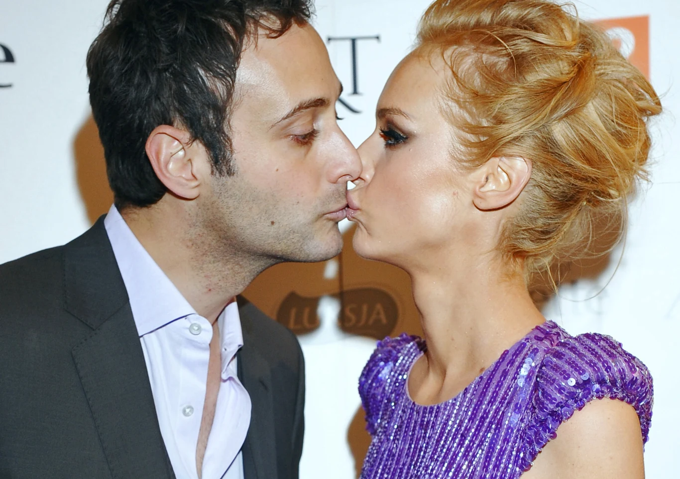 Magda Mielcarz z mężem Magda Mielcarz z mężem