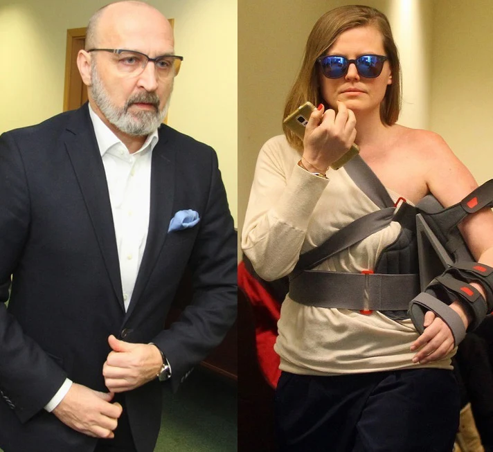 Izabela Olchowicz i Kazimierz Marcinkiewicz Izabela Olchowicz i Kazimierz Marcinkiewicz