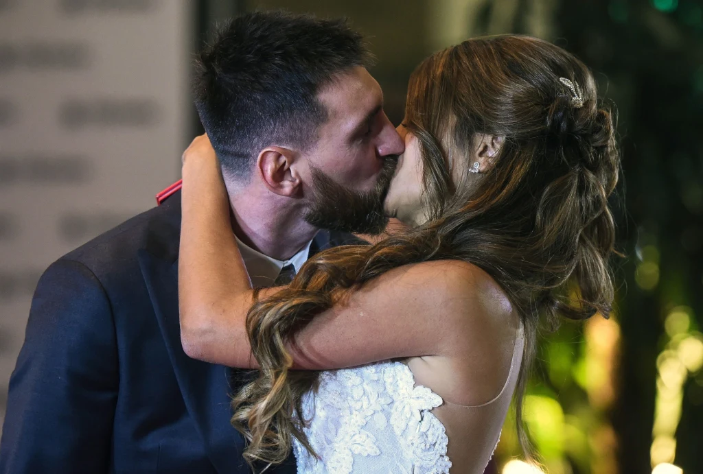 Leo Messi i Antonella Roccuzzo Leo Messi i Antonella Roccuzzo