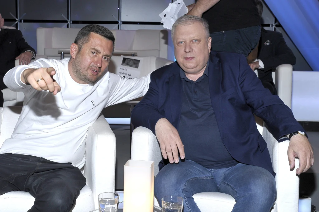 Marek Sierocki. Na zdjęciu z Norbim