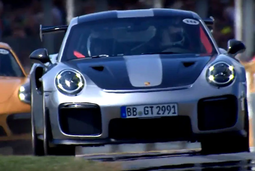 Porsche 911 GT2 RS na Festival of Speed w Goodwood  